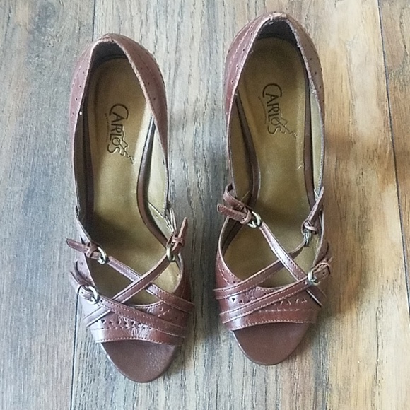 Carlos by Carlos Santana 4 inch heels size 6.5 - Picture 1 of 6